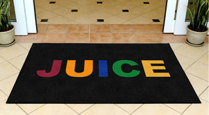 Juice 3 X 5 Rubber Backed Carpeted HD - The Personalized Doormats Company