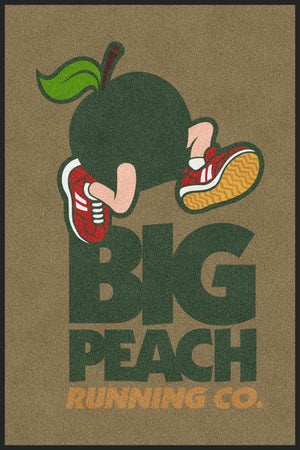 Big Peach Running Company 4 x 6 Custom Plush 30 HD - The Personalized Doormats Company