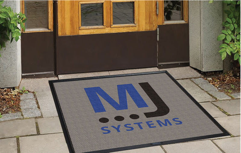 MJS Logo Square Rubber Edging