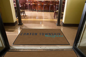 Canton Township 4 X 6 Rubber Backed Carpeted HD - The Personalized Doormats Company