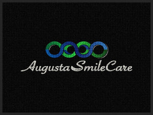 Augusta Smile Care2 3 X 4 Waterhog Impressions - The Personalized Doormats Company