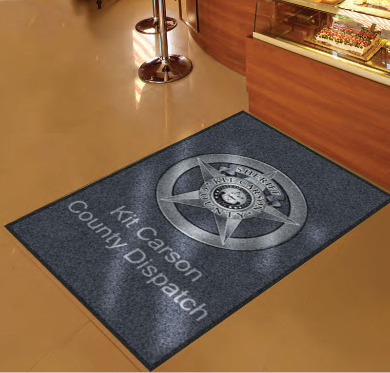 Dispatch 3 X 5 Rubber Backed Carpeted HD - The Personalized Doormats Company