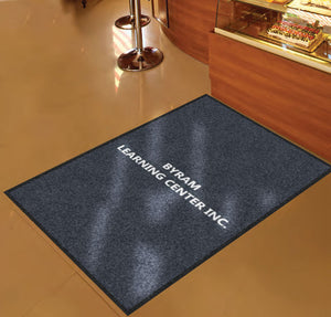 Byram Learning Center Inc. 3 X 5 Rubber Backed Carpeted HD - The Personalized Doormats Company