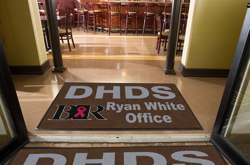 Division of Human Development and Servic 4 x 6 Rubber Backed Carpeted HD - The Personalized Doormats Company
