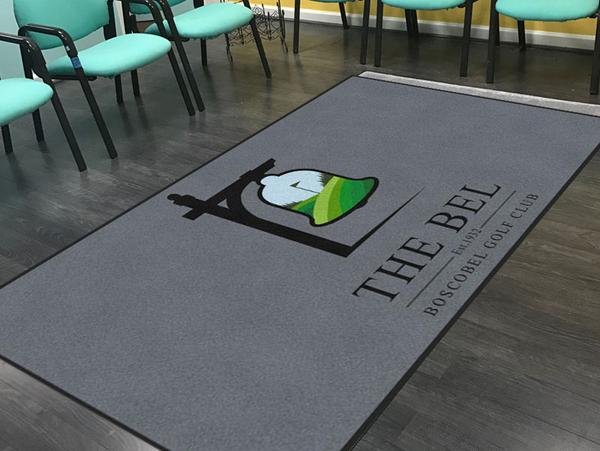 Create Your Own 5 x 10 Rubber Backed Carpeted HD Logomat Rubber Backed Carpeted HD - The Personalized Doormats Company