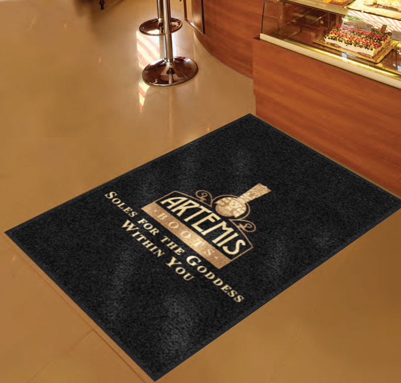 Artemis 3 X 5 Rubber Backed Carpeted HD - The Personalized Doormats Company