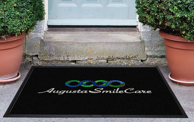 Augusta Smile Care2 3 X 4 Waterhog Impressions - The Personalized Doormats Company