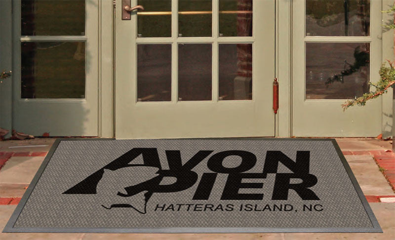 avon pier 3 x 6 Luxury Berber Inlay - The Personalized Doormats Company