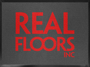 Real Floors Mat BlackWhite