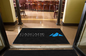 Cascade Doormat 4 X 6 Rubber Backed Carpeted - The Personalized Doormats Company