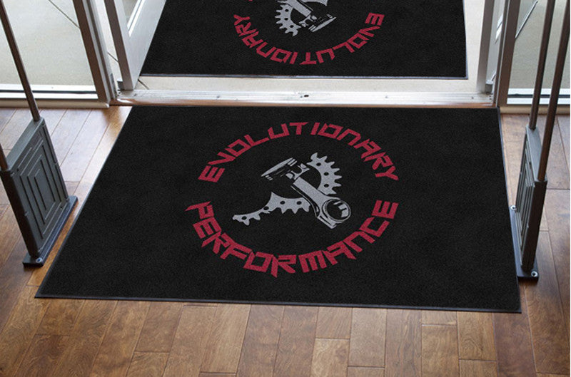 Evolutionary Performance 4 X 6 Rubber Backed Carpeted HD - The Personalized Doormats Company
