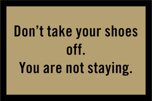Don't Take Your Shoes Off - CYO §