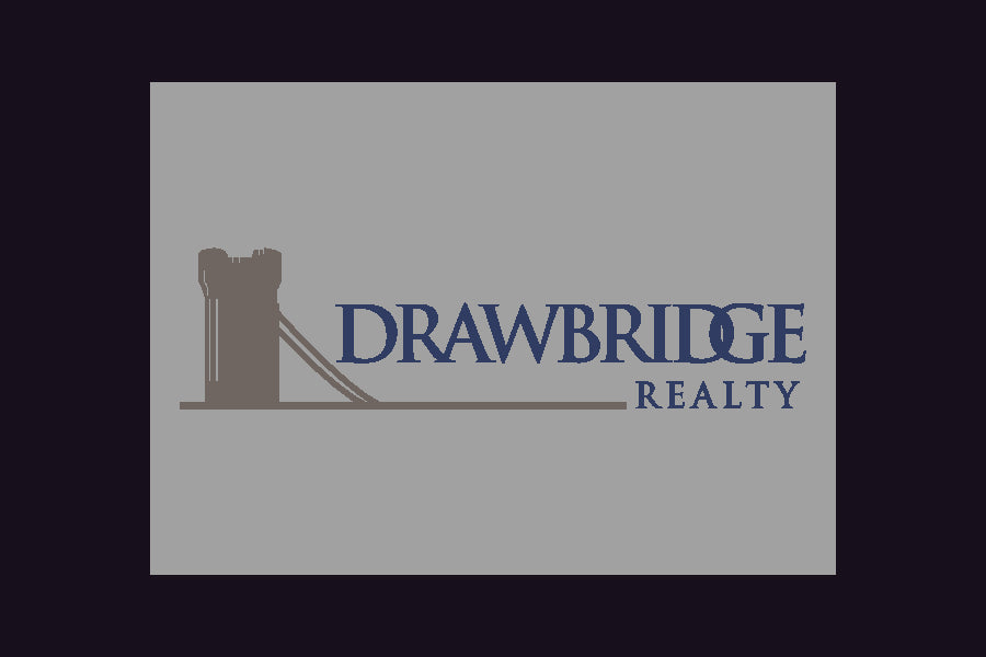 Drawbridge Realty 4 X 6 Rubber Scraper - The Personalized Doormats Company