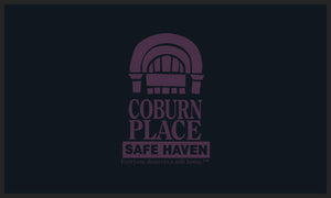 Coburn Place 3 X 4 Rubber Scraper - The Personalized Doormats Company