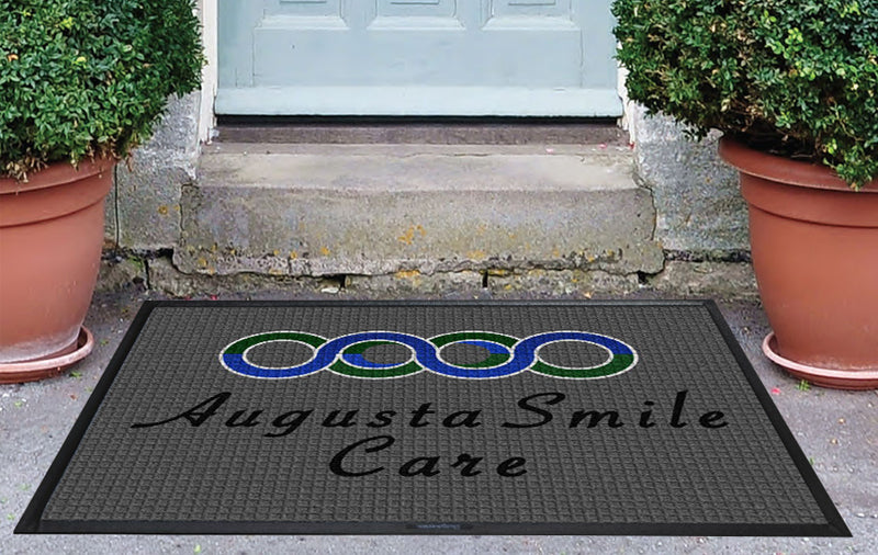 Augusta Smile 3 x 4 Waterhog Impressions - The Personalized Doormats Company