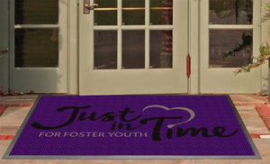 Just in Time for Foster Youth 3 X 5 Luxury Berber Inlay - The Personalized Doormats Company