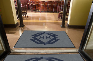 B B Law Group 4 X 6 Rubber Backed Carpeted HD - The Personalized Doormats Company