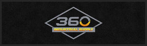 360 Industrial Supply 3 X 10 Rubber Backed Carpeted HD - The Personalized Doormats Company
