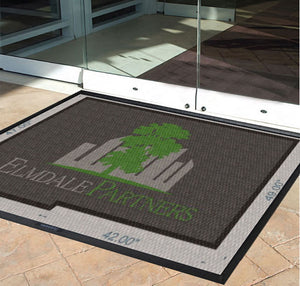 Elmdale Partners 5 X 7 Luxury Berber Inlay - The Personalized Doormats Company