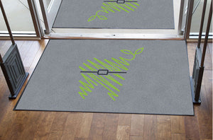 Gardens Orthodontics #2 4 X 6 Rubber Backed Carpeted HD - The Personalized Doormats Company