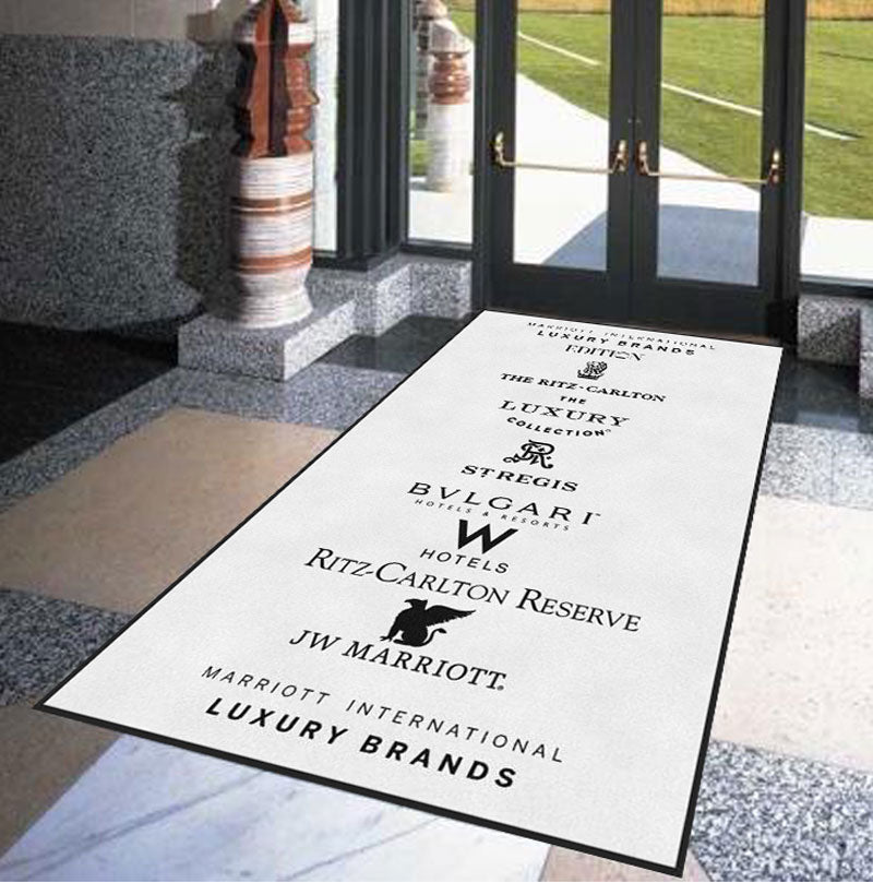 Alphagraphics 6 X 10 Rubber Backed Carpeted HD - The Personalized Doormats Company