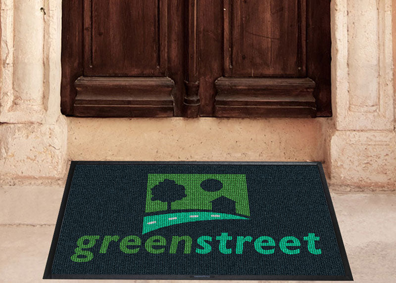 Green Street- Home & Commercial Serv 2 x 3 Waterhog Inlay - The Personalized Doormats Company