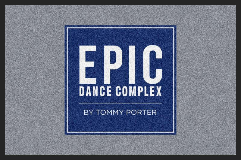 Epic Dance Complex 2 x 3 Custom Plush 30 HD - The Personalized Doormats Company