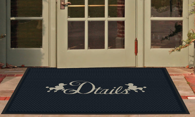 Dtails matt 4 X 6 Rubber Scraper - The Personalized Doormats Company