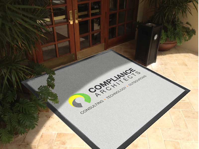 compliance architects 10 X 10 Luxury Berber Inlay - The Personalized Doormats Company