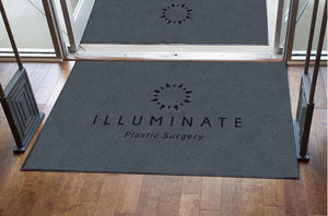 Illuminate 4 X 6 Rubber Backed Carpeted HD - The Personalized Doormats Company