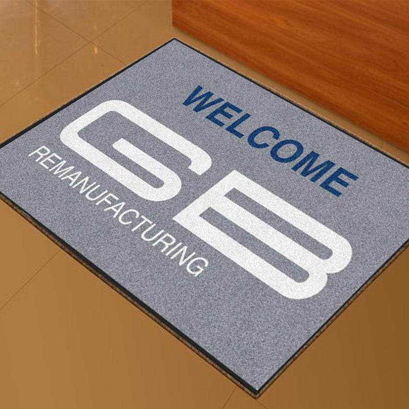 GB Remanufacturing,Inc. 2 X 3 Custom Plush 30 HD - The Personalized Doormats Company