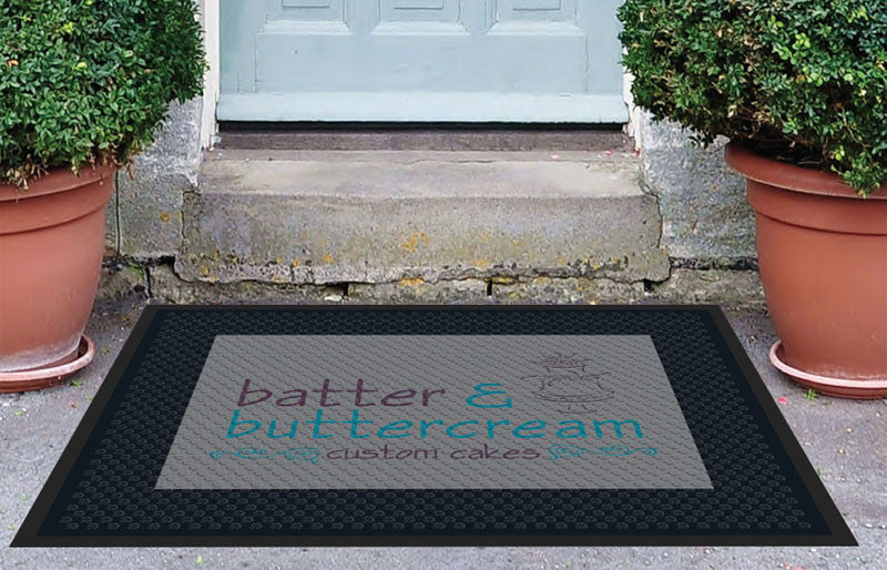 B&B 3 X 4 Rubber Scraper - The Personalized Doormats Company