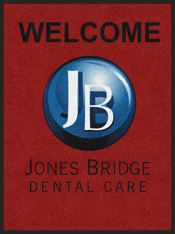 Jones Bridge #3 3 X 4 Rubber Backed Carpeted HD - The Personalized Doormats Company