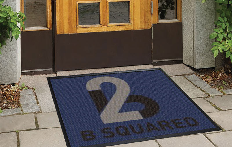 Bsquared 4 X 4 Luxury Berber Inlay - The Personalized Doormats Company