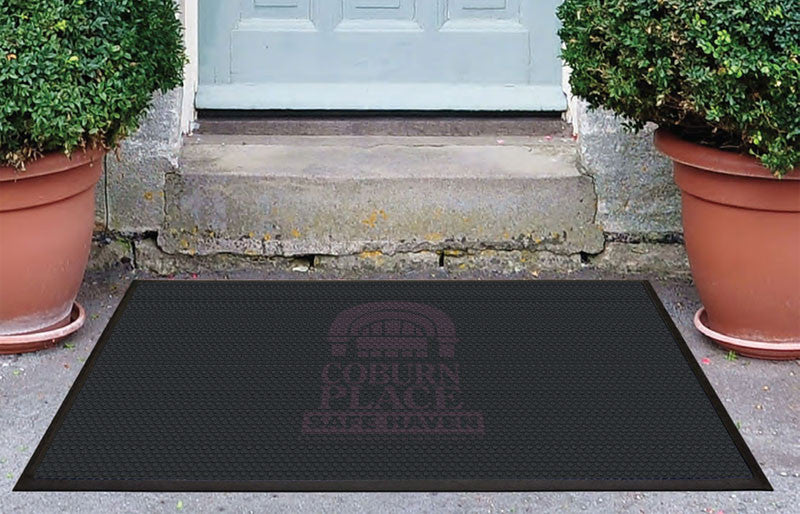 Coburn Place 3 X 4 Rubber Scraper - The Personalized Doormats Company