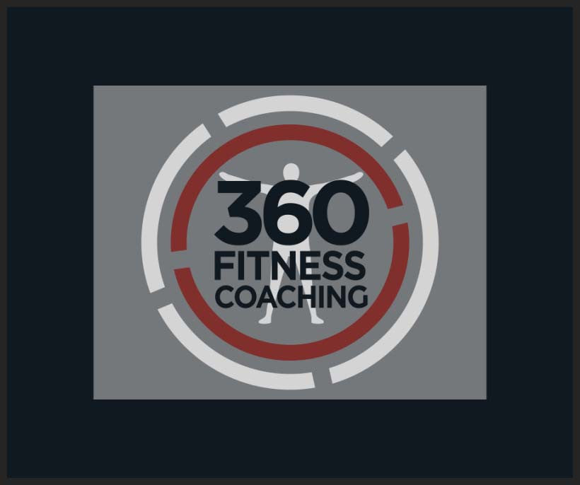 360 Fitness Coaching 2.5 X 3 Rubber Scraper - The Personalized Doormats Company