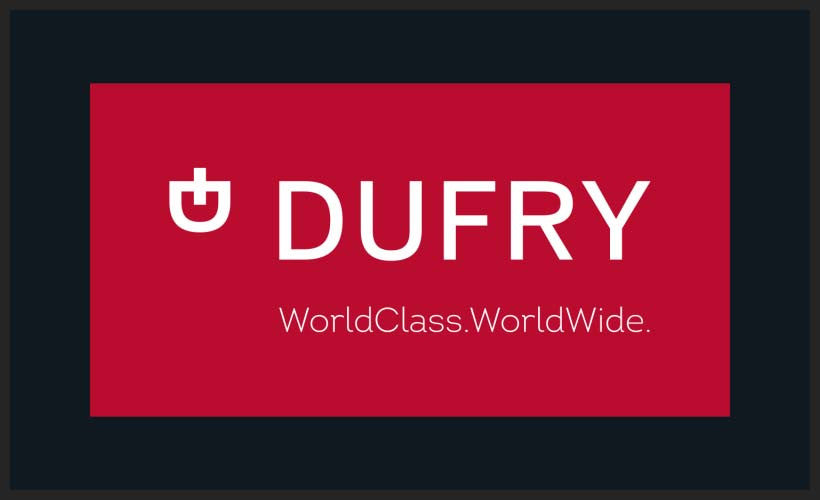Dufry PR 3 X 5 Rubber Scraper - The Personalized Doormats Company