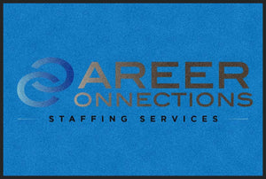 Career Connections 2 X 3 Rubber Backed Carpeted HD - The Personalized Doormats Company