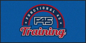 f45 training 4 x 8 Waterhog Impressions - The Personalized Doormats Company