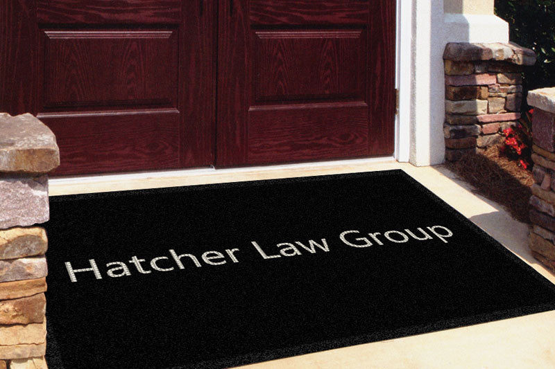 Hatcher Law Group 4 x 6 Waterhog Impressions - The Personalized Doormats Company