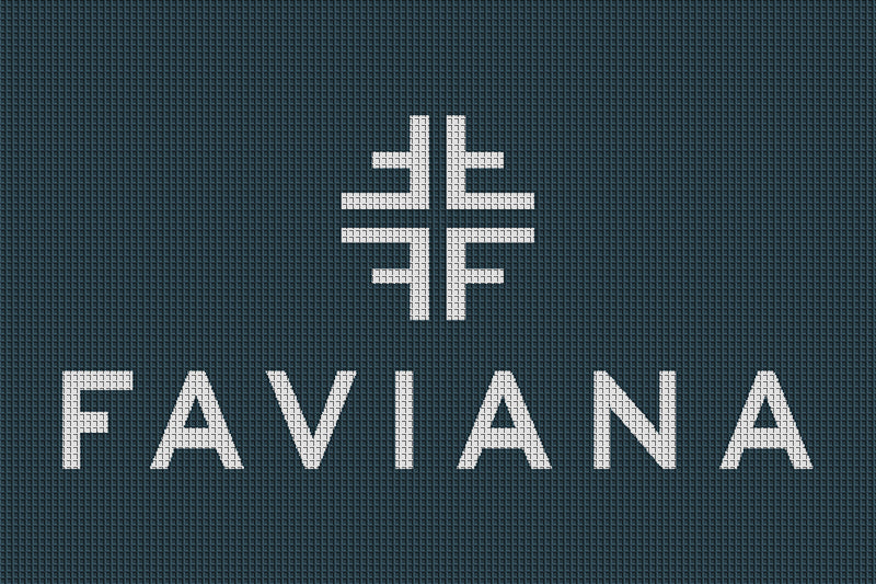 Faviana 2 x 3 Waterhog Inlay - The Personalized Doormats Company