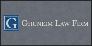 Ghuneim Law Firm Navy Logo §