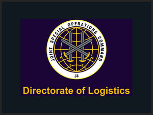 Directorate of Logistics 3 X 4 Rubber Scraper - The Personalized Doormats Company
