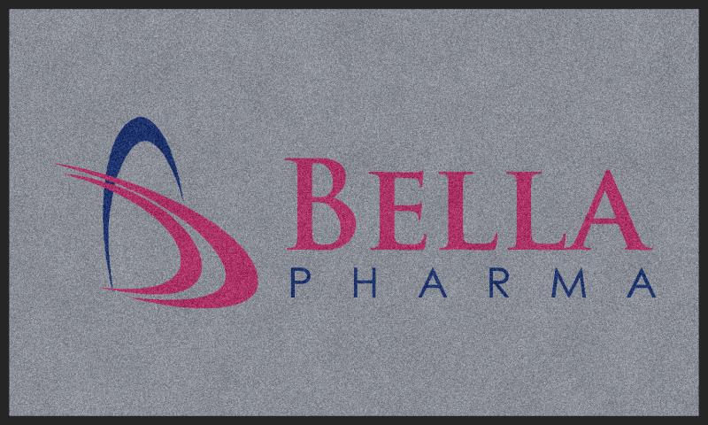 Bella Pharma 3 X 5 Rubber Backed Carpeted HD - The Personalized Doormats Company