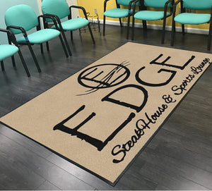 Edge Mat 5 x 8 Rubber Backed Carpeted HD - The Personalized Doormats Company