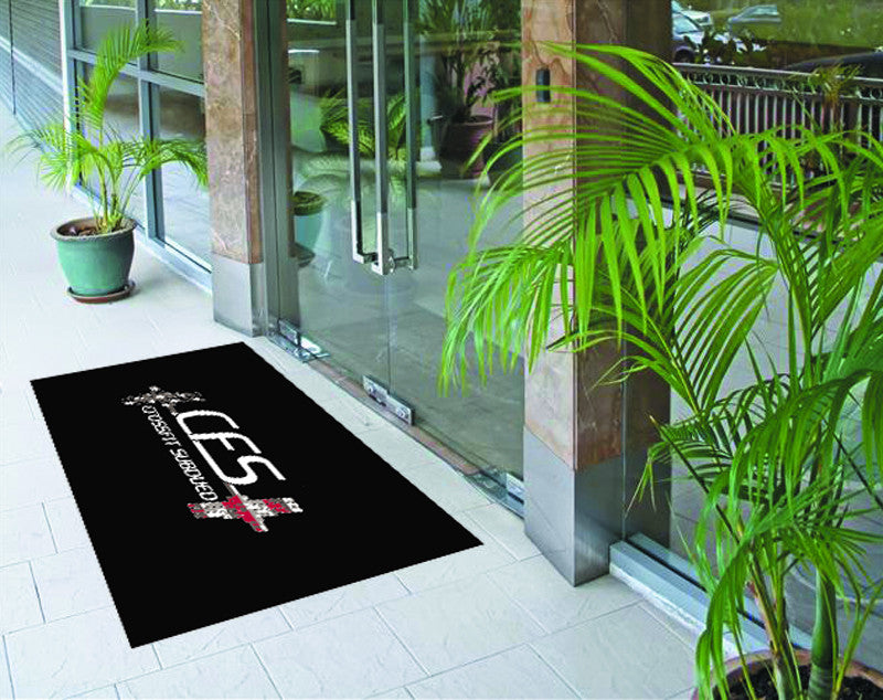 CrossFit Subdued 4 x 8 Rubber Scraper - The Personalized Doormats Company