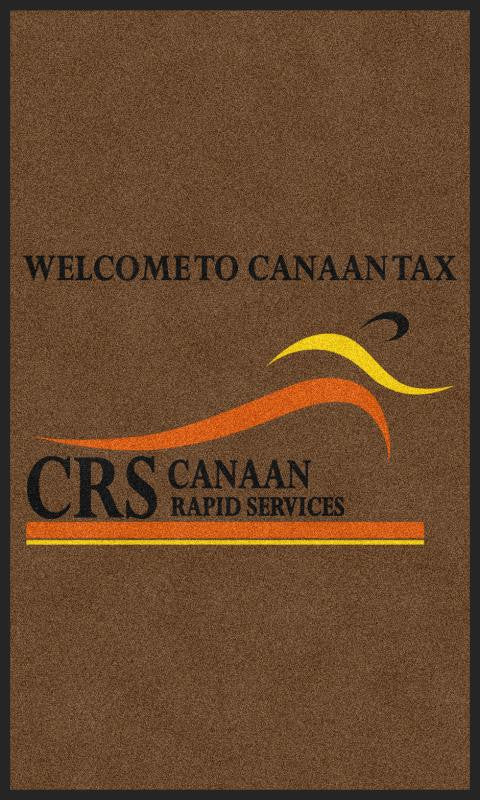 Canaan Rapid Services 3 X 5 Rubber Backed Carpeted HD - The Personalized Doormats Company