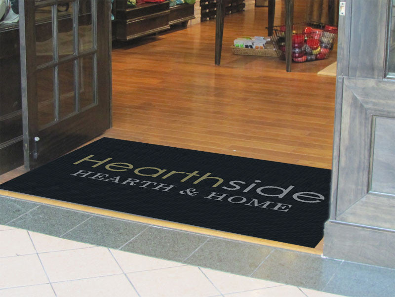 Hearthside 4 x 6 Floor Impression - The Personalized Doormats Company
