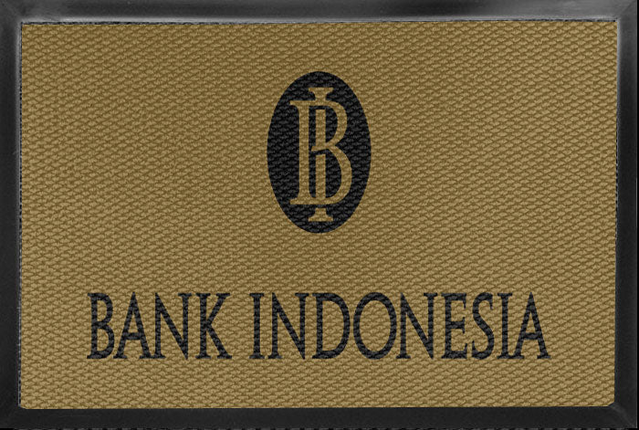 Bank Indonesia 2.67 X 6.17 Luxury Berber Inlay - The Personalized Doormats Company