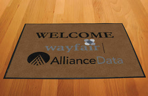 Alliance 1.17 X 1.5 Rubber Backed Carpeted HD - The Personalized Doormats Company
